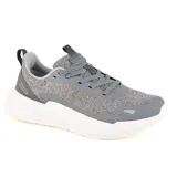 Championes deportivos Zoo York modelo Ther, color gris con detalles en gris oscuro y suela blanca.
