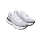Championes Under Armour UA Infinite para hombre, color blanco con detalles en negro.