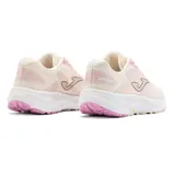Championes Joma para running, color beige con detalles en rosa. Capellada de mesh con tecnología VTS para ventilación. Ajuste termosellado JOMA SPORTECH. Mediasuela de phylon y suela de caucho DURABILITY.