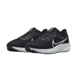 Championes Nike Pegasus 40 de mujer, color blanco con detalles en amarillo, naranja y celeste.