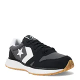 Championes Converse Omni Trainer OX unisex, color negro, gris y blanco, con logo estrella en el lateral, capellada de gamuza y malla, amortiguación CX Foam y suela de goma con relieve Star Chevron.