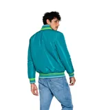 Campera reversible Umbro con cierre de cremallera y logo bordado.