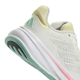 Championes Adidas Response Super, color blanco con detalles en amarillo y celeste.