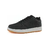 Championes Topper Segovia de cuero sintético negro con logo de la marca en el lateral, suela blanca y base color caramelo.