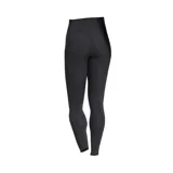 Calza larga de tiro alto color negro, con logo Adidas estampado en blanco en la pierna izquierda. Confeccionada con tejido AEROREADY absorbente.