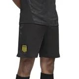 Short deportivo Puma Cap Trg color negro con logo del Club Atlético Peñarol en amarillo.