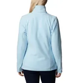 Campera polar Columbia Basin Trail III Full Zip para mujer, color azul marino. Con cierre frontal completo y bolsillos laterales con cierre.