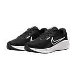Championes de running Nike Downshifter 13 color beige con logo verde oliva.