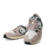 Championes Converse Wave Trainer OX unisex. Capellada de malla y gamuza color beige con detalles en verde. Mediasuela con espuma CX y plantilla de memory foam.