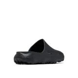 Sandalia Columbia Thrive Revive negra, diseñada para la recuperación después de actividades físicas. Cuenta con entresuela de espuma ligera, suela de alta tracción Adapt Trax™ y ventanas transpirables.