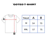 Remera negra de corte oversize con efecto tie-dye o desteñido en tonos grises. Presenta un estampado frontal grande con tipografía estilo metal/rock, el número "06" en rojo y texto en inglés.