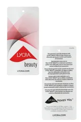 Mangas post-operatorias de lycra color piel, con elástico regulable en la parte delantera y tiras desmontables.