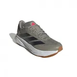 Championes Adidas Duramo Sintético 2 para hombre, color crema con detalles en gris y negro.