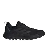 Championes de trekking de color negro, con suela antideslizante y diseño ligero.