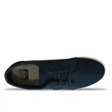 Championes de hombre color azul con detalles en blanco, diseño cómodo y versátil.