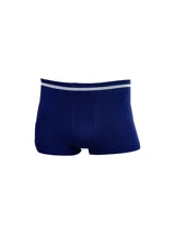 Pack de dos boxers de microfibra sin costura, color verde con detalle de raya en el puño.