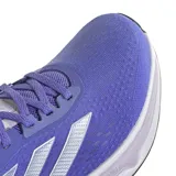 Championes Adidas Response Super de running, color violeta con detalles en gris y celeste.