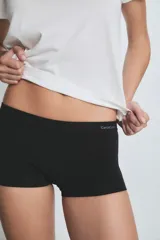 Boyshort color piel sin costuras.