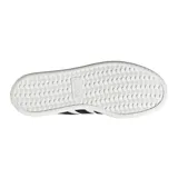 Championes Adidas Barreda blancos con detalles en negro y gris.