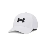 Gorro Under Armour color verde militar con logo bordado en negro.