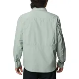 Camisa de manga larga color bordó con tecnología Omni-Shade Upf 50 Sun Protection y Omni-Wick. Cuenta con ventilación, mangas enrollables con soportes para lengüetas y dos bolsillos frontales con solapa.
