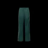 Pantalón deportivo Nike Sportswear Everything Wovens color verde con logo pequeño en blanco.