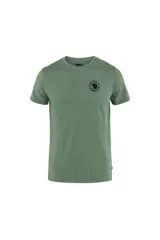 Remera de algodón color verde claro con logo impreso en el pecho.