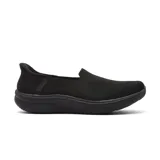 Championes negros Skechers Hands Free Slip-ins Max Cushioning Lite Aura Tessa para mujer. Capellada de tejido técnico, tecnología Heel Pillow, plantilla Air-Cooled Goga Mat y entresuela Ultra Go.