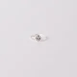 Anillo de plata 925 con circonia engarzada.