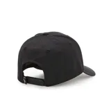 Gorra de béisbol negra con logo de Original Penguin en relieve.