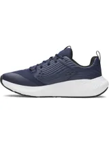 Championes de entrenamiento Under Armour Charged Commit TR 4, color azul marino con logo en negro y suela blanca.