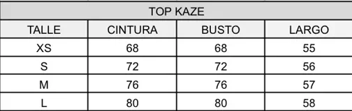 Top negro con cuello halter y cierre frontal con cremallera.