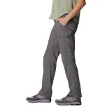 Pantalón largo convertible en short, marca Columbia, modelo Silver Ridge Utility, color gris.