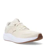 Championes Puma Skyrocket Lite 2 Alt color beige con logo dorado.