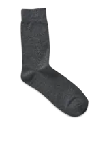 Pack de cinco pares de medias grises de corte clásico.