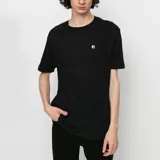 Remera verde militar de manga corta con logo de Etnies bordado en el pecho.