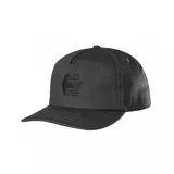 Gorra negra de algodón con logo de Etnies bordado en el frente.