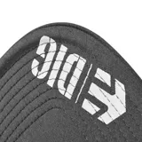 Gorro de camionero Etnies con visera plana negra, paneles frontales estampados con imágenes de la revista Dig BMX y paneles traseros de malla negra.