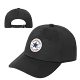 Gorro de béisbol azul marino con logo Converse All Star bordado en el frente.