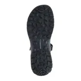 Sandalias de hombre Merrell Cedrus Convert 3, color gris oscuro, con tiras ajustables de velcro, forro de neopreno acolchado, entresuela de espuma EVA y suela de goma adherente.