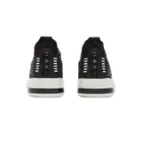 Championes de básquet 361 Degrees Joket 1 Ace, color negro y blanco, de caña media. Cuentan con amortiguación Qu!kCQTECH, suela de goma con patrón Diamond Grip y sistema de soporte Dual TPU.