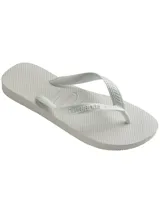 Chancletas Havaianas color blanco.