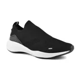 Zapatilla slip-on de malla color verde, diseñada para ofrecer confort y estilo casual.