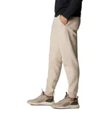 Pantalón de jogging color beige, marca Columbia, modelo Marble Canyon. Confeccionado en mezcla de algodón, con cintura elástica ajustable con cordón, bolsillos laterales y bolsillo trasero.