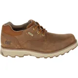 Sneaker de cuero color marrón con cordones, forro de malla de nailon suave y transpirable, plantilla Ease para un confort ligero, forro suave de microfibra con control de olores probiótico CLEANSPORT NXT, entresuela Ease para una amortiguación ligera y suela de goma duradera para mayor tracción.