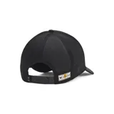 Gorro negro con logo de Project Rock bordado en blanco en el frente.