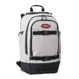 Mochila de 33 litros con múltiples compartimentos y tiras ajustables, ideal para actividades al aire libre.