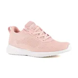 Championes Skechers Bobs Sport Squad color rosa con cordones y plantilla Memory Foam.