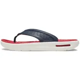 Ojotas Crocs InMotion Flip negras con plantilla de espuma LiteRide™ y tecnología Free Feel Technology™.