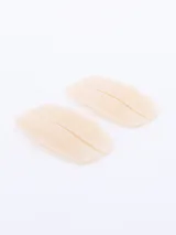 Almohadillas de silicona nude para breteles de corpiño.